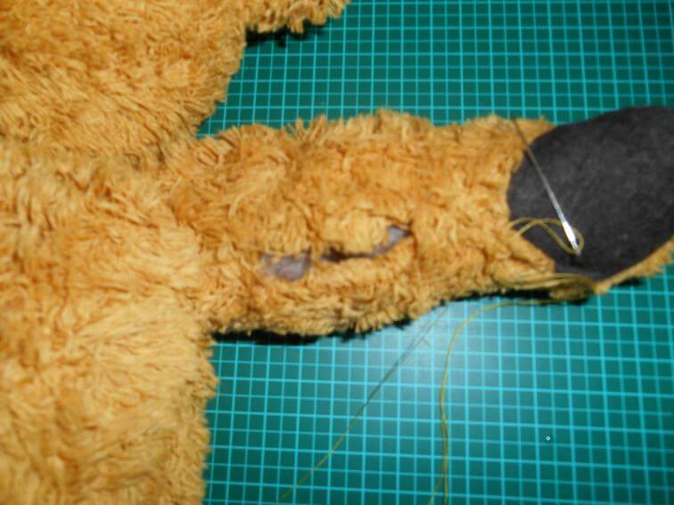 Teddybär selber nähen | Materialpackung von Glorex of Switzerland | genäht von Kreativblog myneedleworks