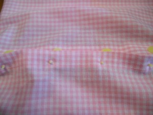 Selbstgenähtes Kirschkernkissen mit Applikation | myneedleworks