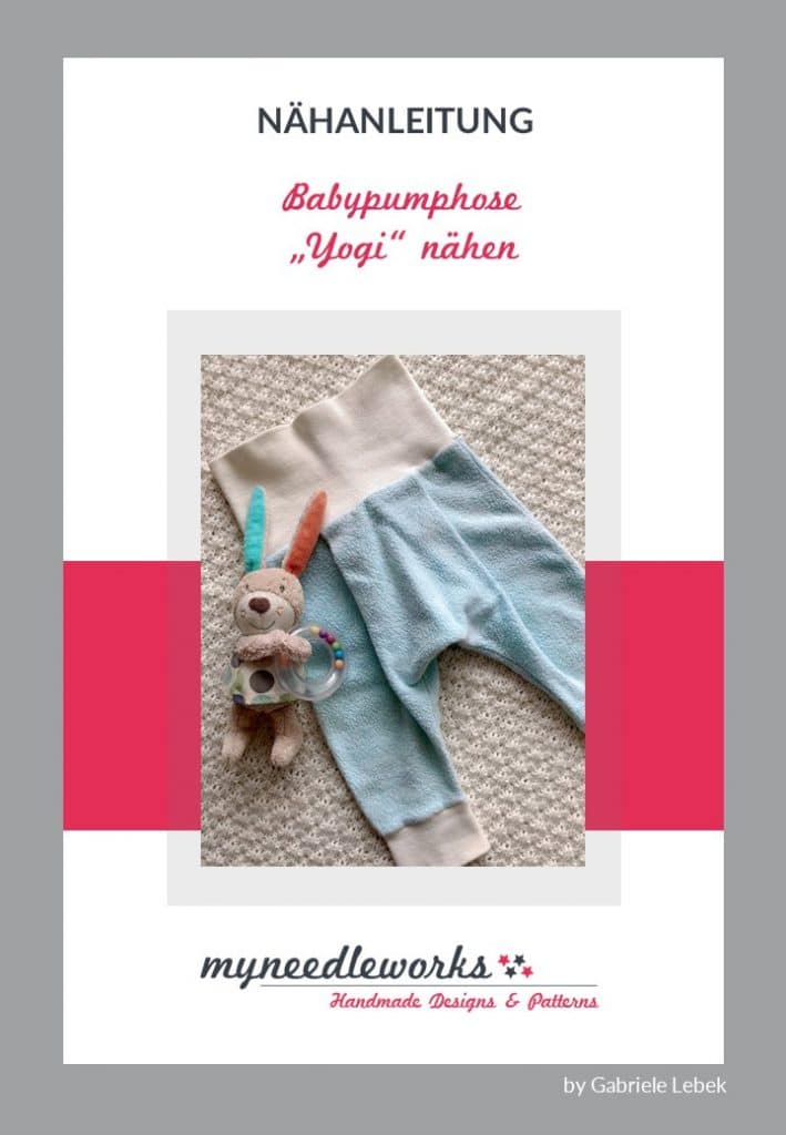 Babyhose nähen | Nähanleitung + Schnittmuster für Anfänger*innen | erhältlich bei makerist und CrazyPatterns | Kreativblog myneedleworks