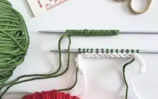 Stricken lernen | Maschenanschlag | Kreativblog myneedleworks
