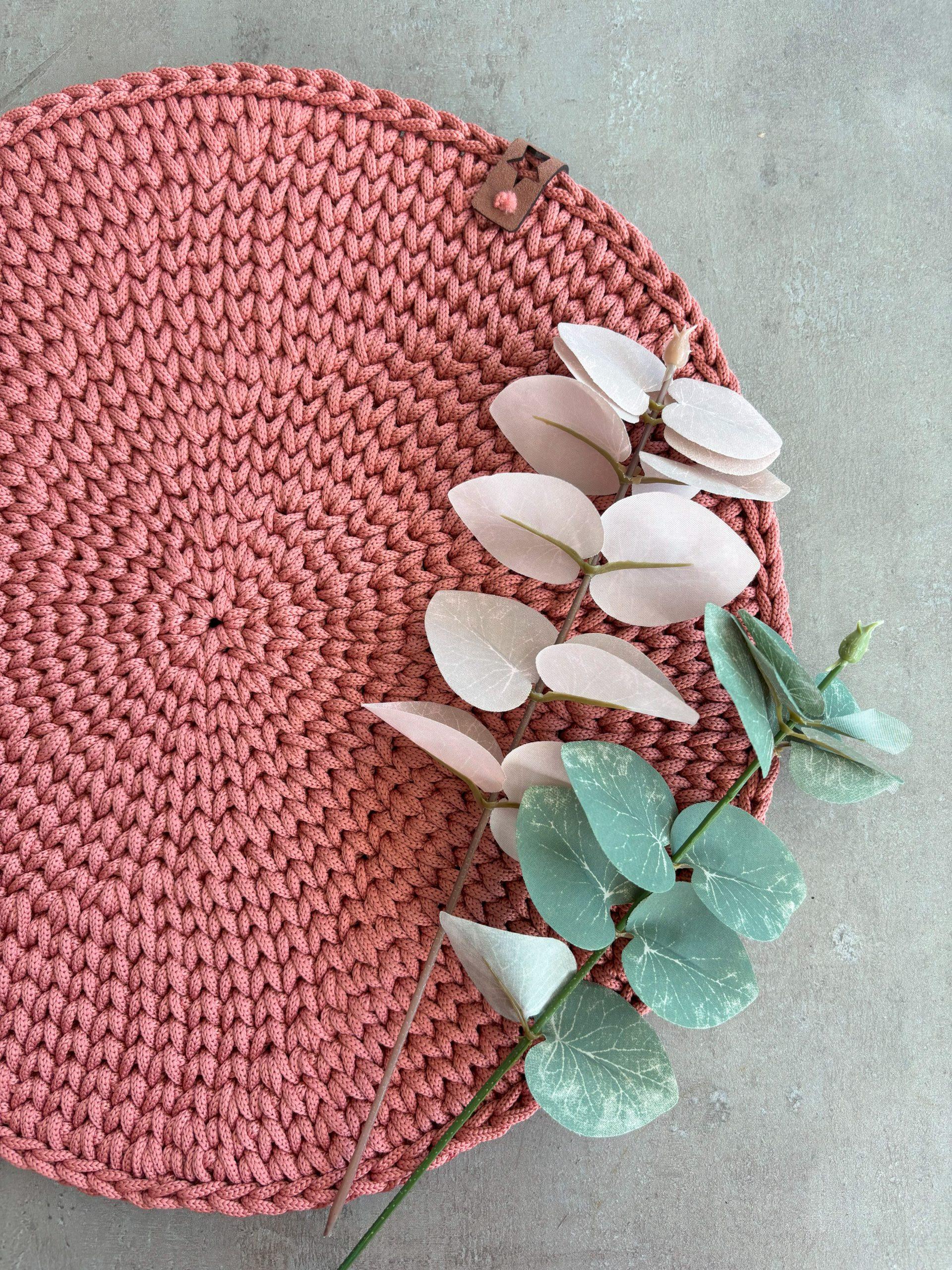 Untersetzer häkeln im Strickstich | Kreativblog myneedleworks | Häkelanleitung erhältlich bei makerist und CrazyPatterns