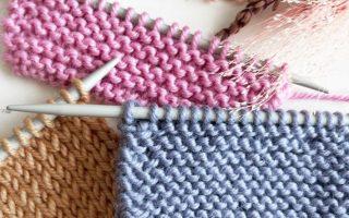 Stricken lernen: rechte und linke Maschen stricken | Kreativblog myneedleworks