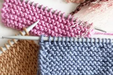 Stricken lernen: rechte und linke Maschen stricken | Kreativblog myneedleworks