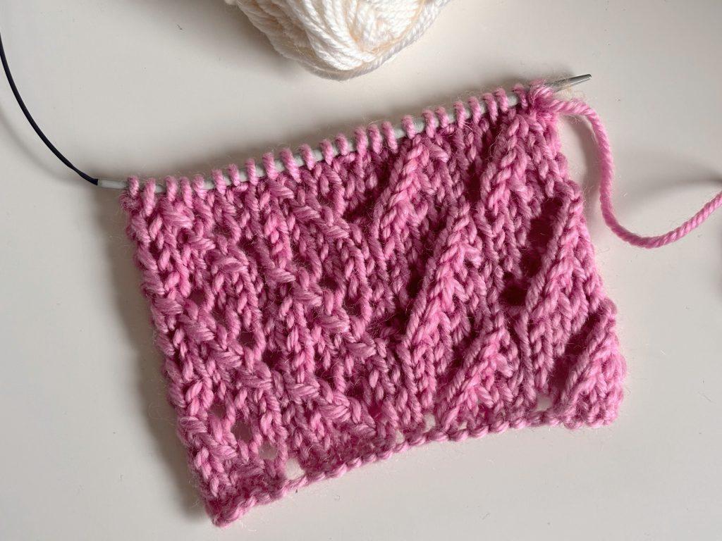 Lochmuster stricken | Lochmuster, Ajourmuster, Lacemuster | Kreativblog myneedleworks