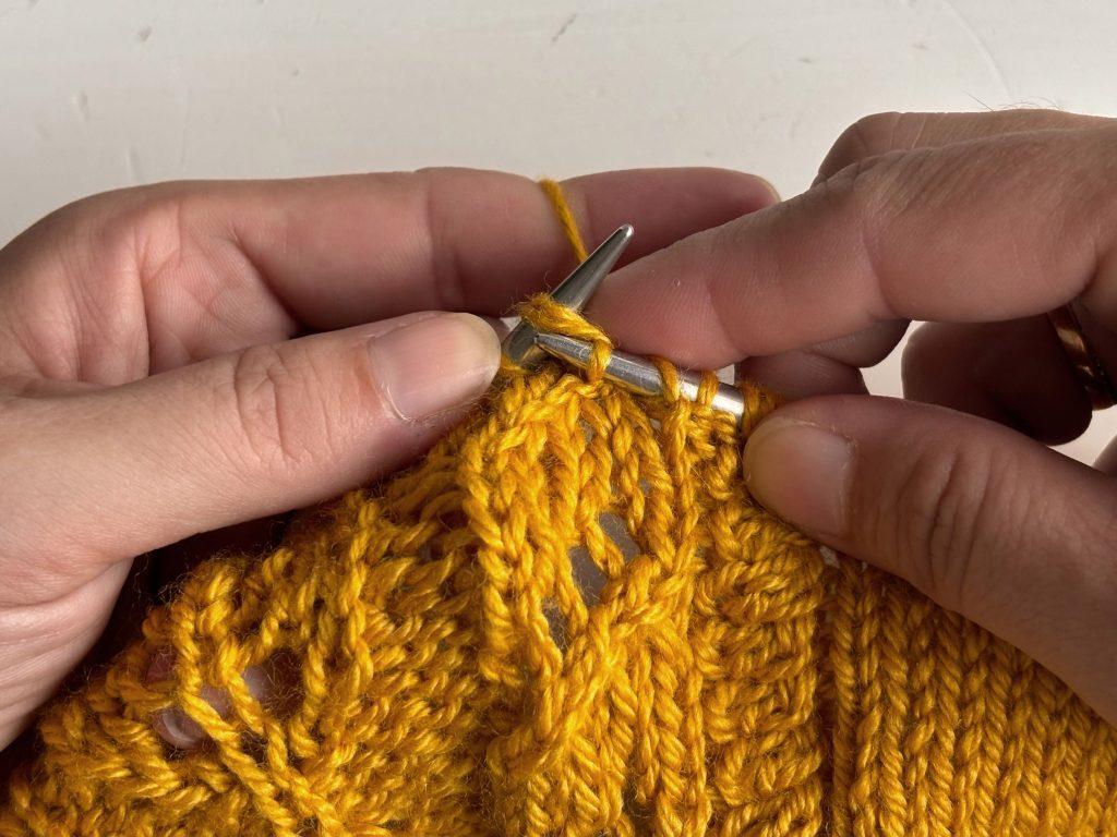 Lochmuster stricken | Lochmuster, Ajourmuster, Lacemuster | Kreativblog myneedleworks