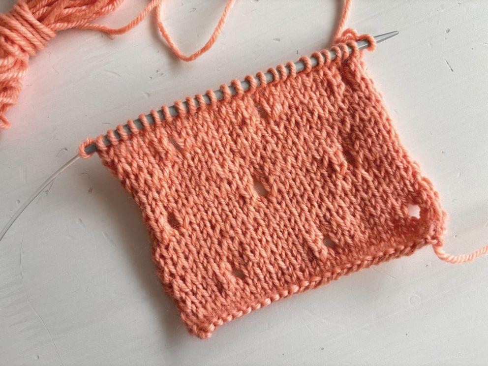 Lochmuster stricken | Lochmuster, Ajourmuster, Lacemuster | Kreativblog myneedleworks