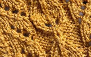 Lochmuster stricken | Kreativblog myneedleworks