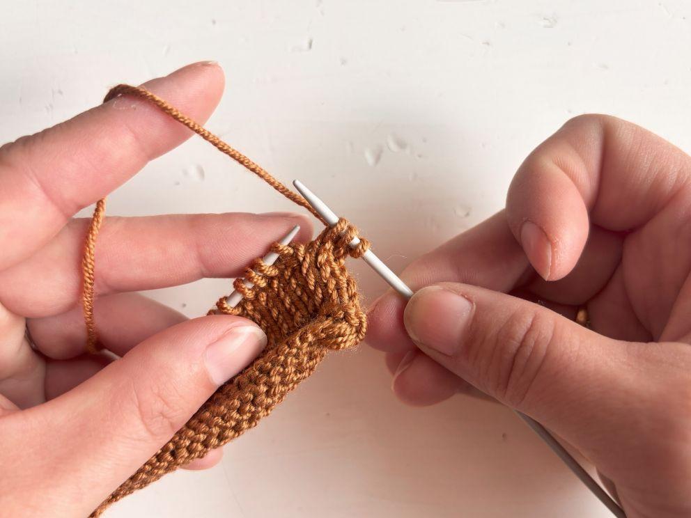 I-Cord-Rand stricken | Stricken kernen | Kreativblog myneedleworks
