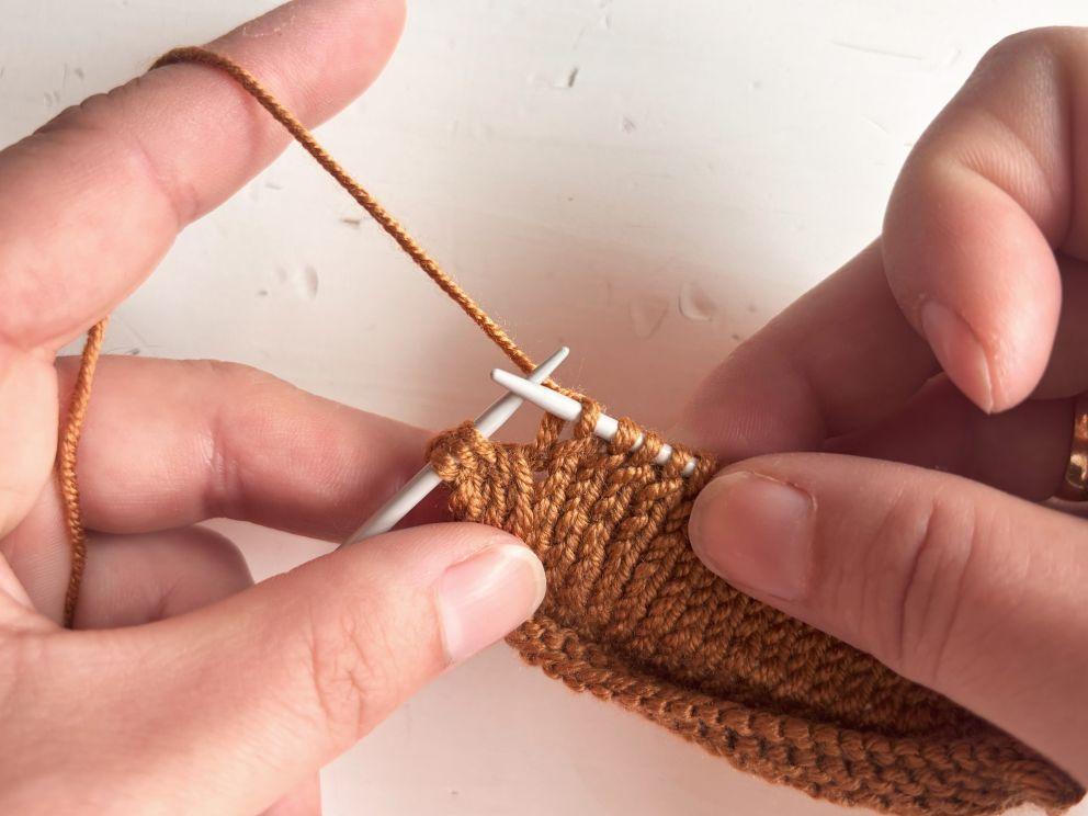 I-Cord-Rand stricken | Stricken kernen | Kreativblog myneedleworks