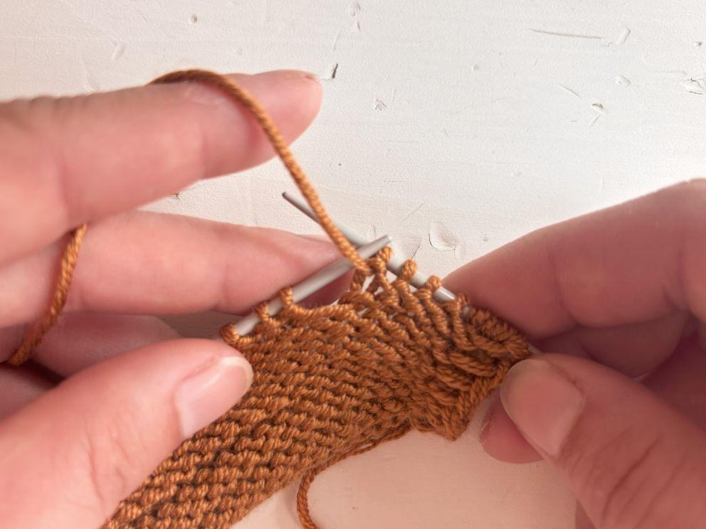 I-Cord-Rand stricken | Stricken kernen | Kreativblog myneedleworks