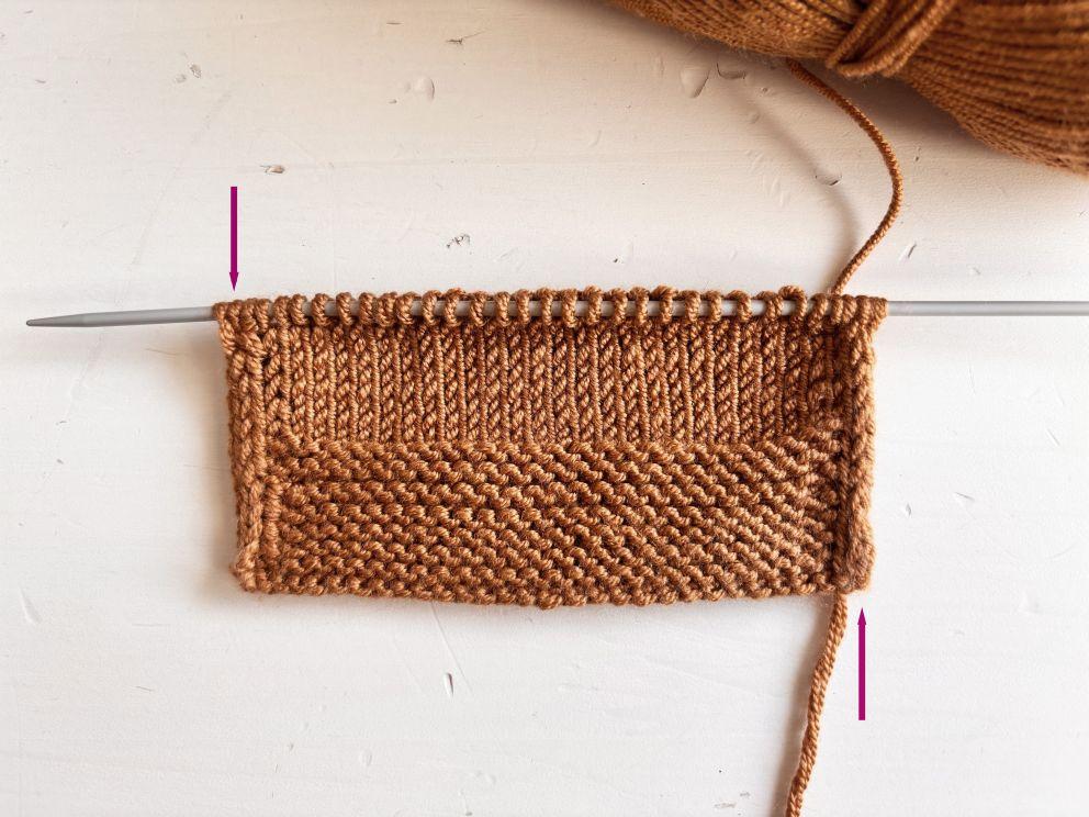 I-Cord-Rand stricken | Stricken kernen | Kreativblog myneedleworks
