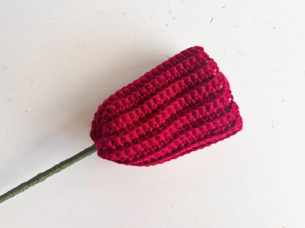 Tulpen häkeln | kostenfreie Häkelanleitung | Kreativblog myneedleworks