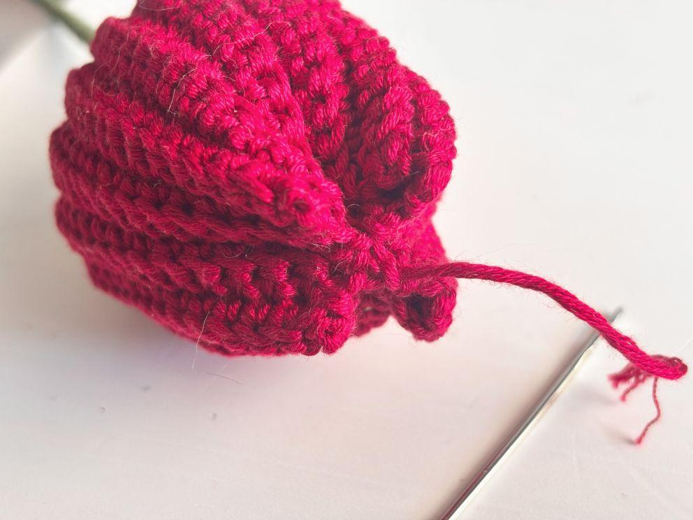 Tulpen häkeln | kostenfreie Häkelanleitung | Kreativblog myneedleworks