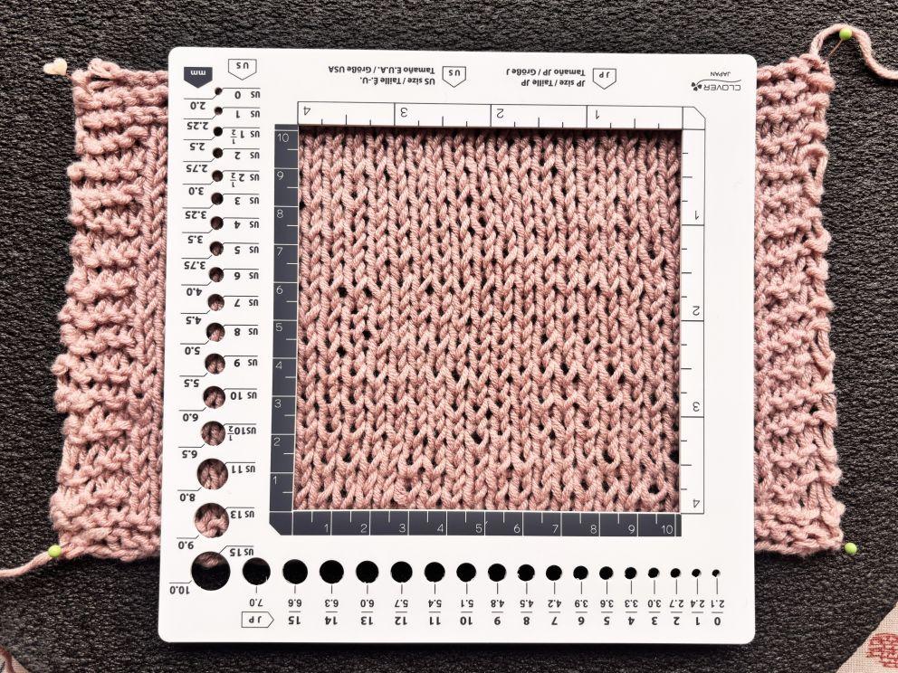 Maschenprobe stricken | Blgbeitrag | Kreativblog myneedleworks