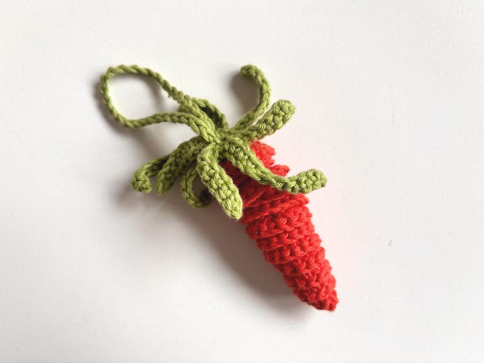 Karotten häkeln | kostenfreie Häkelanleitung | Kreativblog myneedleworks